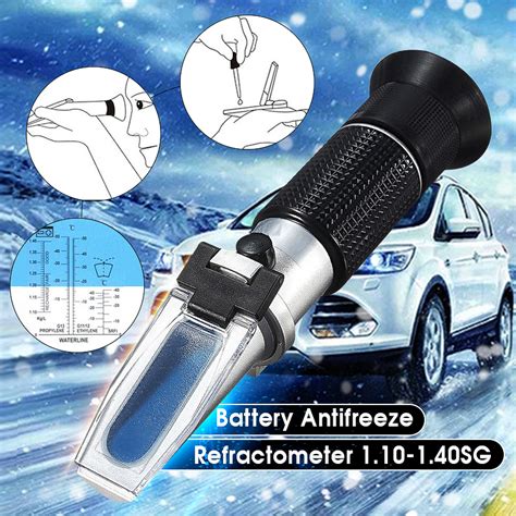 antifreeze refractometer machine